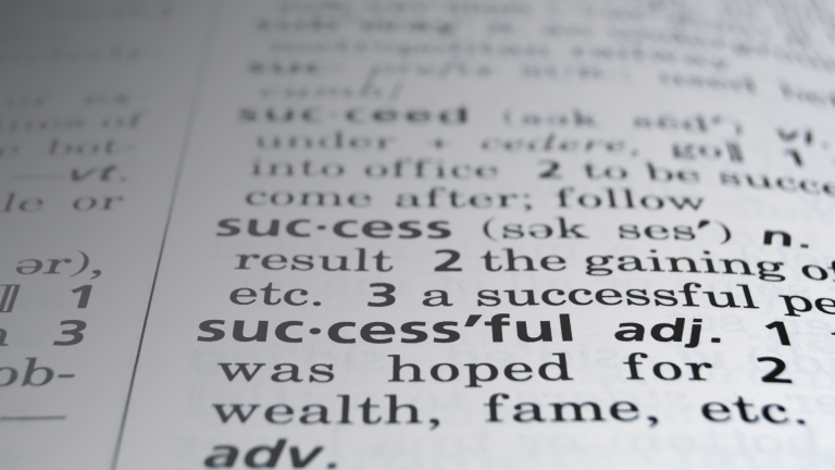 Defining AI Success