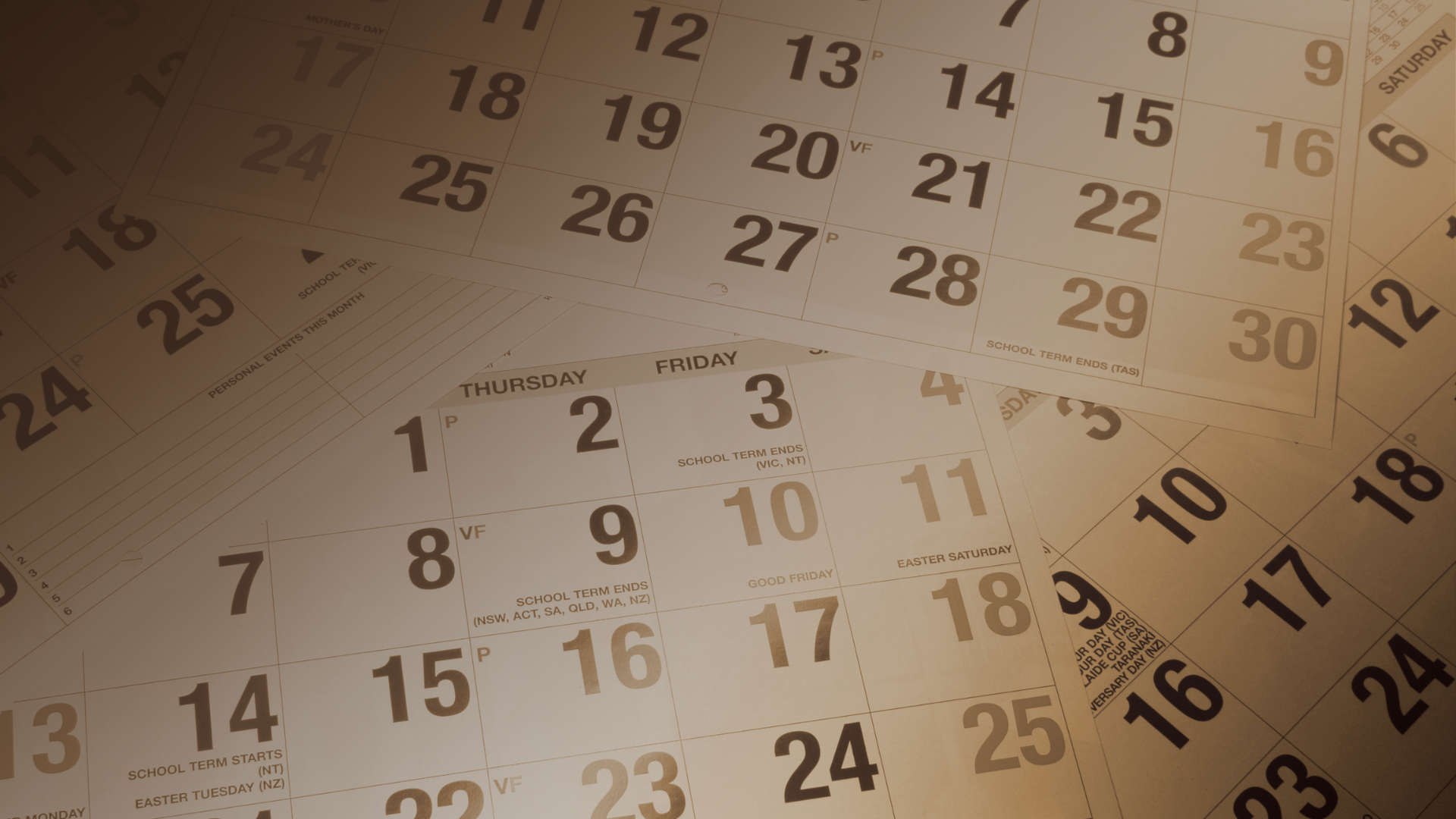 Schedule across multiple calendars